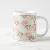 Vintages japanisches Muster Jumbo-Tasse (Rechts)