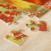 Vintages japanisches Reiseplakat der 1930er Jahre Puzzle (Seite)