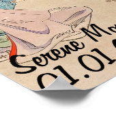 Vintages japanisches Teezeremonie Art 6 Poster (Ecke)