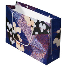 Vintages japanisches Textil, Leaf Muster