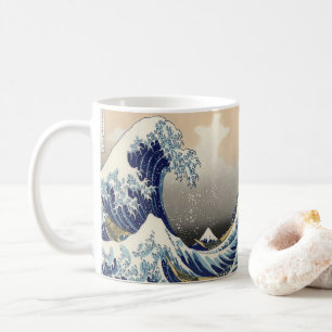 Vintages japanisches ukiyo e art the great wave kaffeetasse