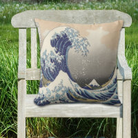 Vintages japanisches ukiyo e art the great wave