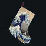 Vintages japanisches ukiyo e art the great wave kleiner weihnachtsstrumpf<br><div class="desc">Vintages japanisches ukiyo e kunst die großartigen wave Zuhause accessoires,  japanisches ukiyo e Zuhause dekorationen.</div>