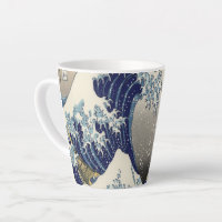 Vintages japanisches ukiyo e art the great wave
