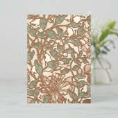 Vintages Jasmin Folieneinladung (Stehend vorne)