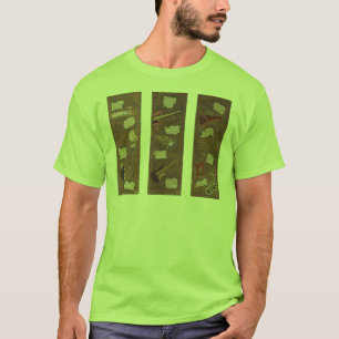 Vintages Jazz-Musik-Trio - T - Shirt