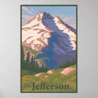 Vintages Jefferson Travel Poster