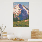 Vintages Jefferson Travel Poster (Küche)