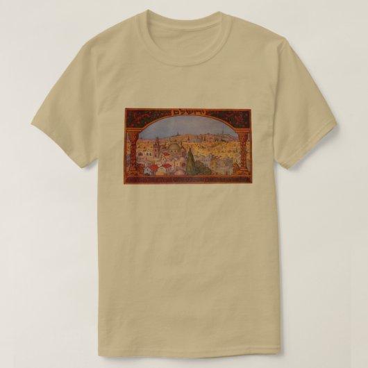 Vintages Jerusalem T-Shirt (Design vorne)