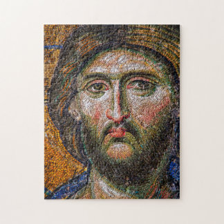Vintages Jesus Christus Portrait Mittelalterliches Puzzle