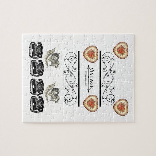 Vintages Jigsaw Puzzle (Horizontal)