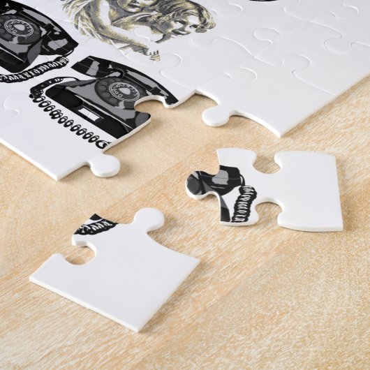 Vintages Jigsaw Puzzle (Seite)