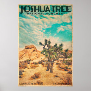 Vintages Joshua Trevel Travel Poster