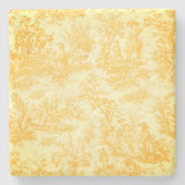 Vintages Jouilmuster Steinuntersetzer (Vorderseite)