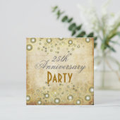 Vintages Jubiläum, Einladungen zu Champagnerbläsch (Stehend Vorderseite)