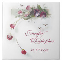 Vintages Jubiläum von Erbsen