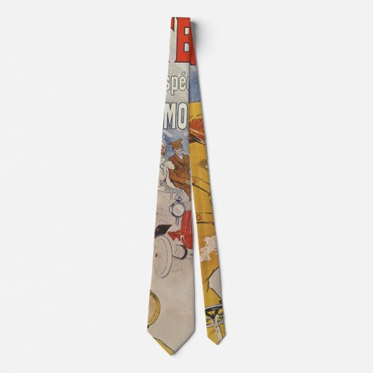 Vintages Jugendstil, antike Frauenwagen Krawatte (Vorderseite)