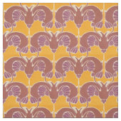 Vintages Jugendstil Astarta Muster von K. Moser Stoff (Muster)