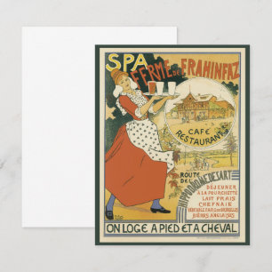 Vintages Jugendstil, Bier Bar Restaurant und Café Einladung