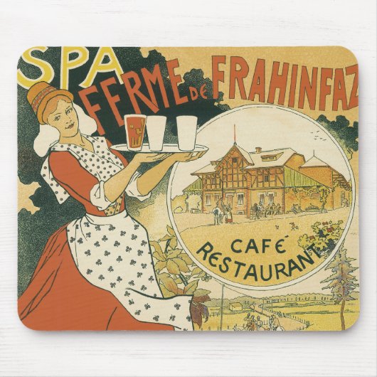 Vintages Jugendstil, Bier Bar Restaurant und Café Mousepad (Vorne)