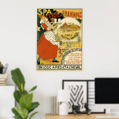 Vintages Jugendstil, Bier Bar Restaurant und Café Poster (Heimbüro)