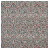 Vintages Jugendstil-Blumenmuster Stoff (Muster)