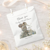 Vintages Jugendstil-Brautparty Geschenktütchen (Ausgeschnitten)