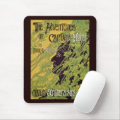 Vintages Jugendstil-Buch, Kapitän Horn Adventures Mousepad (Mit Mouse)