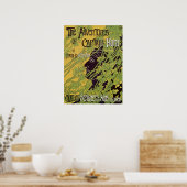 Vintages Jugendstil-Buch, Kapitän Horn Adventures Poster (Küche)