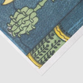 Vintages Jugendstil-Butterbuch Seidenpapier (Ausschnitt)