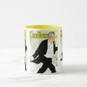 Vintages Jugendstil, Caudieux von Toulouse Lautrec Tasse (Zentrum)