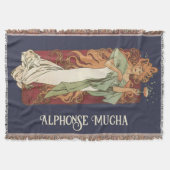 Vintages Jugendstil, Champagner von Alphonse Mucha Decke (Vorderseite)