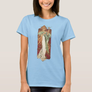 Vintages Jugendstil, Champagner von Alphonse Mucha T-Shirt