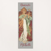 Vintages Jugendstil, Champagner von Alphonse Mucha Yogamatte (Vorderseite)