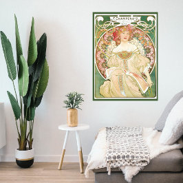 Vintages Jugendstil, Champenois von Alphonse Mucha Poster
