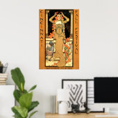 Vintages Jugendstil Cincinnati Fest Poster (Heimbüro)