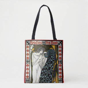 Vintages Jugendstil: Der Kuss von William Bradley Tasche