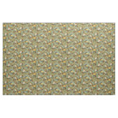 Vintages Jugendstil-Dickicht und Cicadas-Muster Stoff (Fat Quarter (45,7 x 55,9 cm))