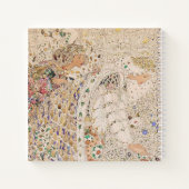 Vintages Jugendstil Florenz Brautparty Rezept Notizblock (Rückseite)