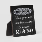 Vintages Jugendstil-Gästebuch Fotoplatte (Vorderseite)