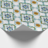 Vintages Jugendstil Geschenkpapier (Ecke)