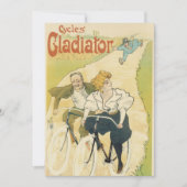 Vintages Jugendstil, Gladiatorräder (Vorderseite)