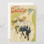 Vintages Jugendstil, Gladiatorräder (Vorne/Hinten)