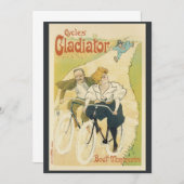 Vintages Jugendstil, Gladiatorräder (Vorne/Hinten)