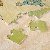 Vintages Jugendstil, Gladiatorräder Puzzle (Seite)