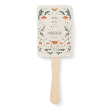 Vintages Jugendstil-Hochzeitsprogramm