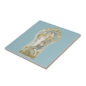 Vintages Jugendstil, Holland Levensverzekering Fliese (Seite)