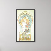 Vintages Jugendstil, Holland Levensverzekering Leinwanddruck (Vorderseite)