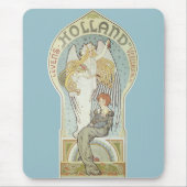 Vintages Jugendstil, Holland Levensverzekering Mousepad (Vorne)