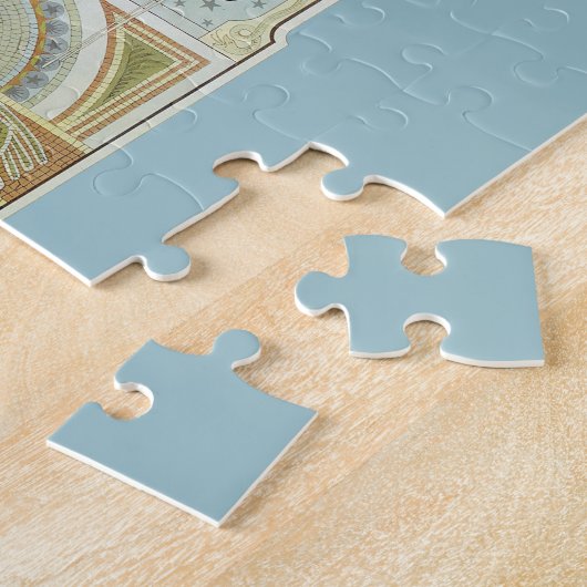 Vintages Jugendstil, Holland Levensverzekering Puzzle (Seite)